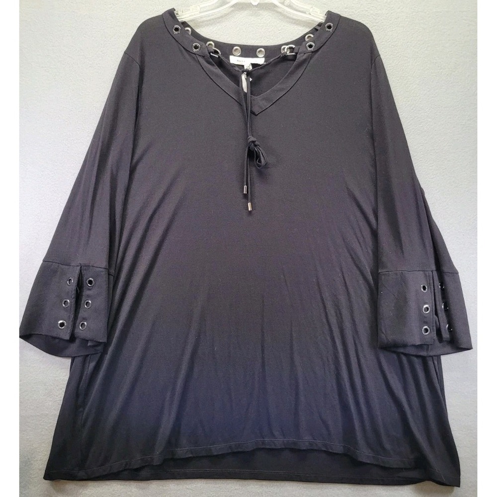 NWT Rose + Olive Grommeted Collar And Sleeve Womens Size 3X Whimsical Goth